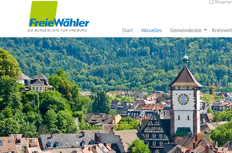"Freie Wähler" Freiburg